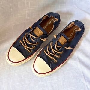 Converse Chuck Taylor’s Shoreline Slip On’s Navy Women’s 8